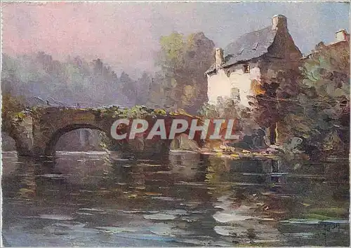 Cartes postales moderne Quimperle Finistere Le Pont Fleuri