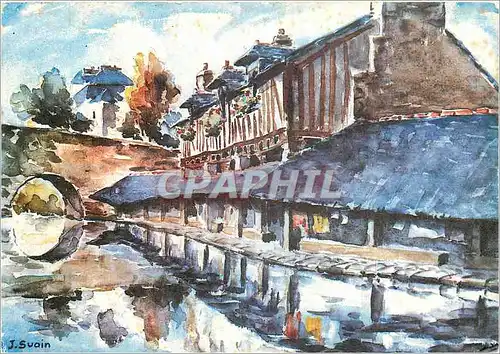 Cartes postales moderne Les Aquarelles de Bretagne Vieux Lavoir Pittoresque Vannes Morbihan