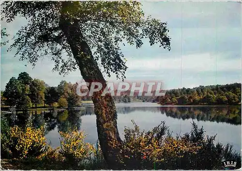 Moderne Karte Le Limousin Pittoresque Le Lac au miroir d'Argent