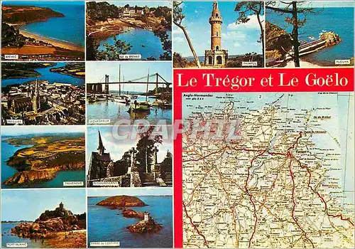 Cartes postales moderne Le Tregor et Le Goelo Brehec Ile de Brehat Paimpol Plouha Treveneuc