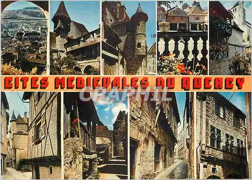 Cartes postales moderne Cites Medievales du Quercy
