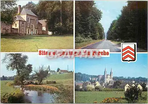 Moderne Karte Sites et Paysages du Perche