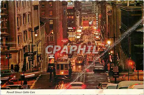 Cartes postales moderne Powell Street Cable Cars