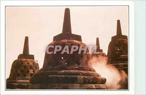 Moderne Karte Java Le Temple de Borobudur