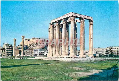 Cartes postales moderne Athenes Vue du Temple de Zeus Olympien