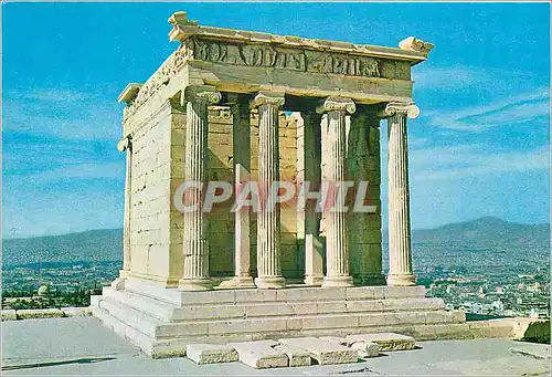 Cartes postales moderne Athenes Temple d'Athena Nike