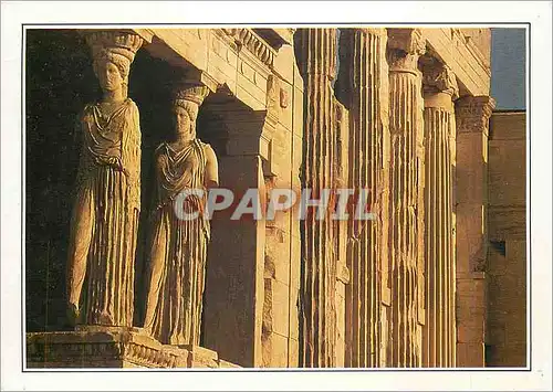Cartes postales moderne Athenes Les Cariatides des l'Acropole
