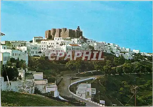 Cartes postales moderne Patmos Le Monastere de Saint Jean