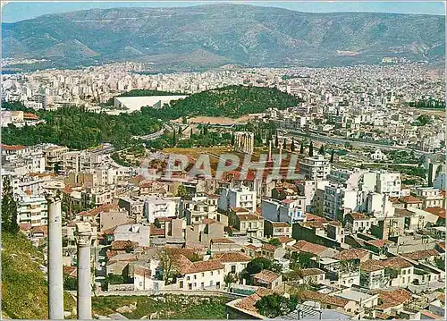 Cartes postales moderne Athenes Vue Partielle d'Athenes