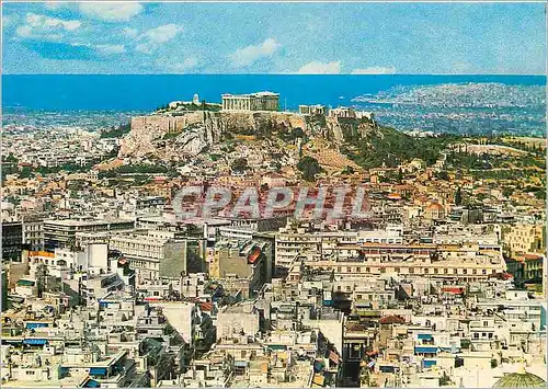 Cartes postales moderne Athenes Vue Partielle d'Athenes