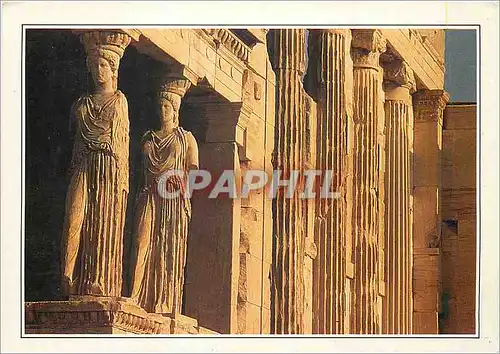 Cartes postales moderne Athenes Les Cariatides de l'Acropole