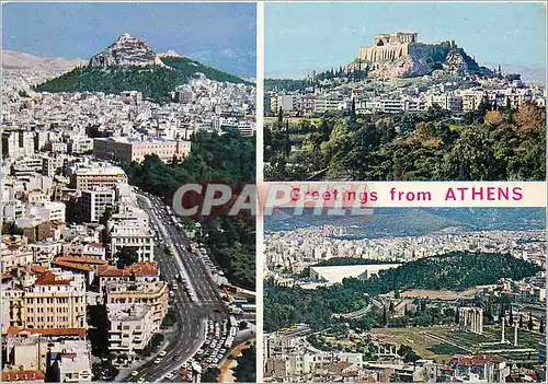 Cartes postales moderne Athenes