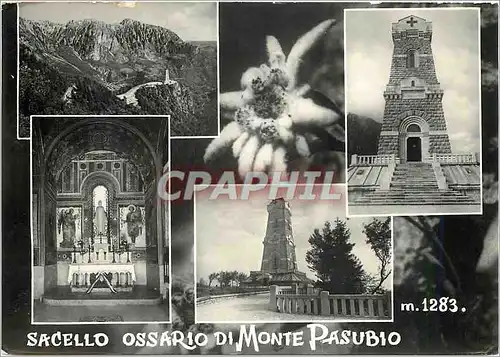 Moderne Karte Sacello Ossario di Monte Pasubio