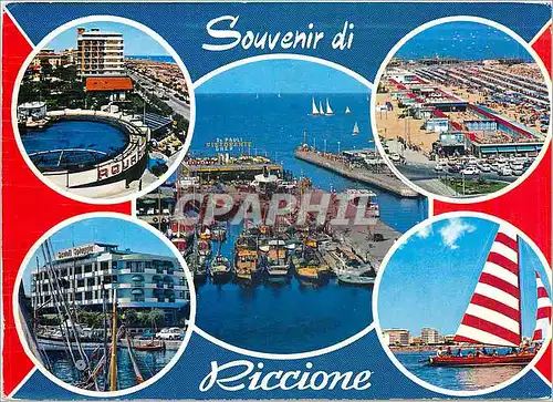 Cartes postales moderne Souvenir di Riccione