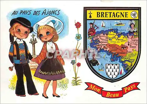 Cartes postales moderne Nos Belles Provinces Chez nous en Bretagne