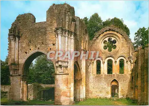 Cartes postales moderne Abbaye Notre Dame d'Orval Transept et rosace de l'Eglise