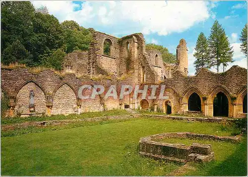 Cartes postales moderne Abbaye Notre Dame d'Orval Cloitre XIV siecle et salle du Chapitre