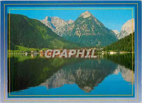 Moderne Karte Sommer Freizeit Erholung im schonen Pertisau am Achensee Tirol Austria