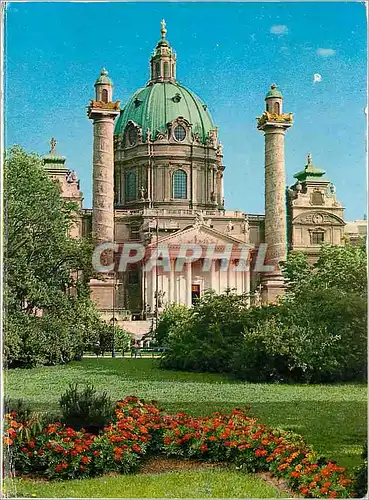 Cartes postales moderne Vienne Eglise St Charles