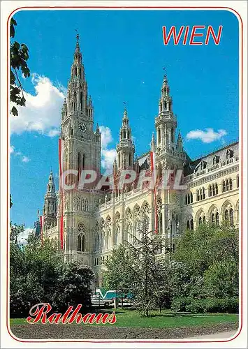 Cartes postales moderne Wien Rathaus