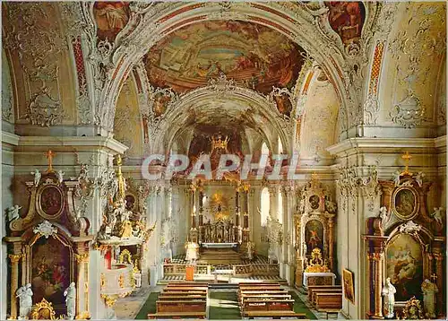 Moderne Karte Basilika Wilten Innsbruck Tirol