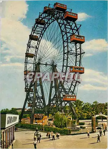 Cartes postales moderne Wien Prater Riesenrad Vienne Prater La Grange Roue