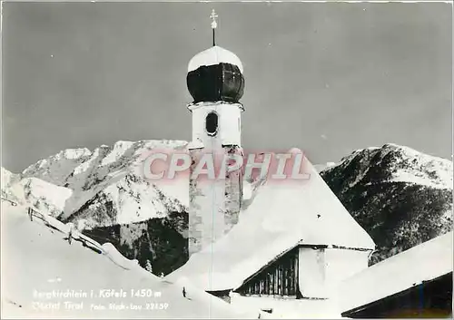 Moderne Karte Bergkirchlein Kofels Tirol