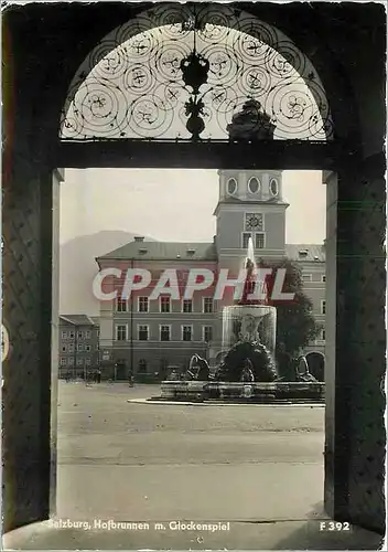 Cartes postales moderne Salzburg Hofbrunnen m Glockenspiel