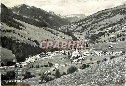 Moderne Karte Hohentuftkurort Saalbach