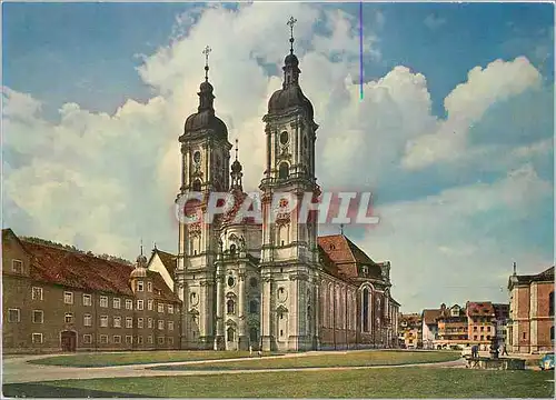 Cartes postales moderne St Gallen Stiffskirche