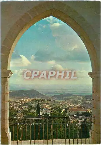 Moderne Karte Nazareth Vue Partielle