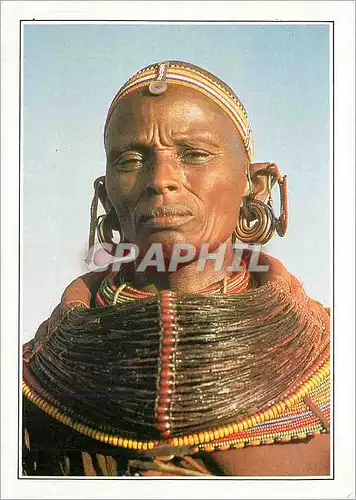 Cartes postales moderne Femme Samburu Kenya