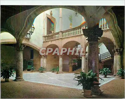 Cartes postales moderne Palma de Mallorca Patio del Palacio Vivet