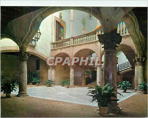 Moderne Karte Palma de Mallorca Patio del Palacio Vivet