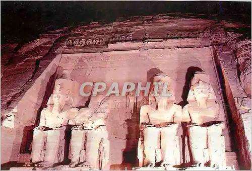 Cartes postales moderne Abu Simbel Statue of Ramses II