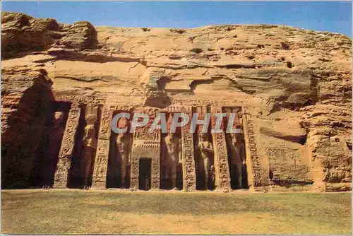 Cartes postales moderne Abu Simbel The Front of the Little Temple