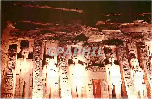 Cartes postales moderne Abu Simbel The Front of the Little Temple