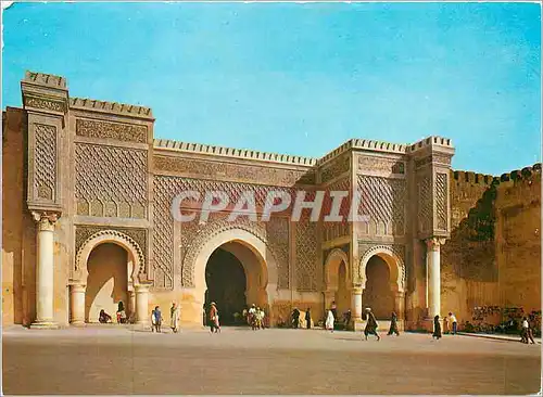 Cartes postales moderne Meknes Bab Mansour