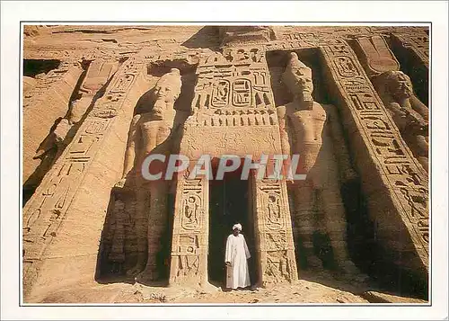 Ansichtskarte AK Abu Simbel Le Temple de Nefertari