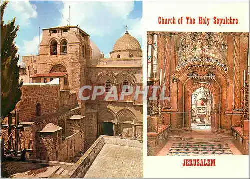 Cartes postales Church of the Holy Sepulchre Jerusalem