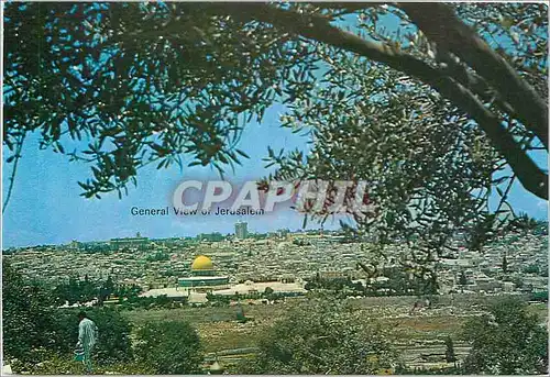 Cartes postales General View of Jerusalem