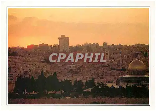 Ansichtskarte AK Jerusalem La Ville Sainte et le Dome du Rocher