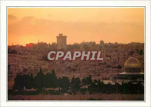 Cartes postales Jerusalem La Ville Sainte et le Dome du Rocher
