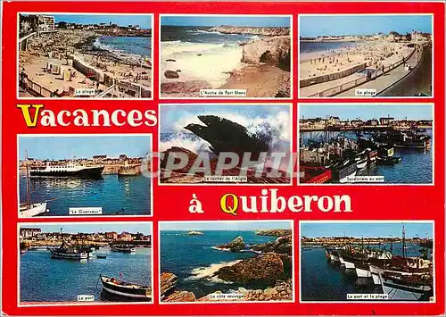Cartes postales moderne Vacances a Quiberon