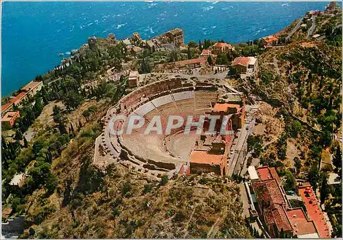 Cartes postales moderne Taormina Dall'Aereo Teatro Greco Vue Aerienne