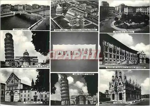 Cartes postales moderne Saluti Da Pisa