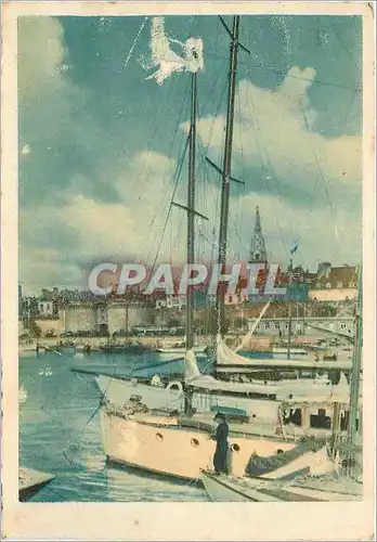 Cartes postales moderne Saint Malo Ille et Vilaine Bassin des Yachts