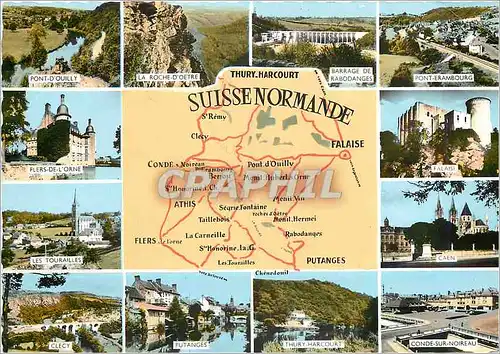 Cartes postales moderne Suisse Normande