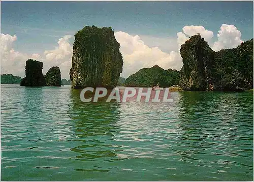 Moderne Karte Ha Long Bay Vietnam