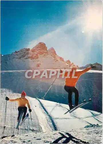 Cartes postales moderne Ciels et Neiges  Ski
